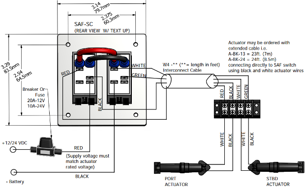 Bennett trim tab manual