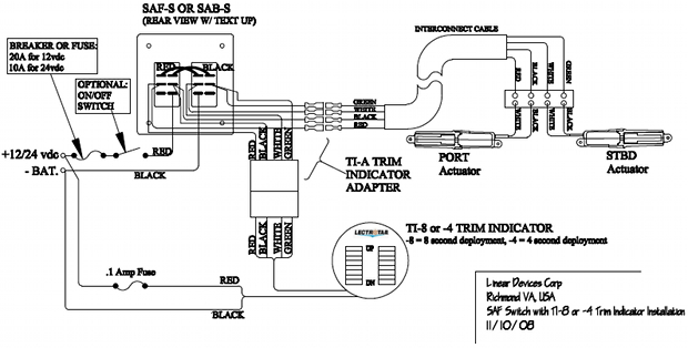 Bennett Electric Trim Tab Wiring Diagram from www.lectrotab.com