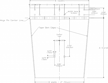 stainless steel tab dimensions